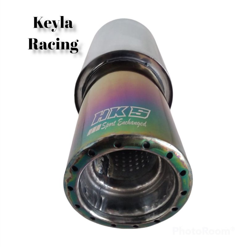 KNALPOT HKS MOBIL HKS GRONEL RAINBOW PELANGI FULL BASS ADEM BENSIN DAN SOLAR