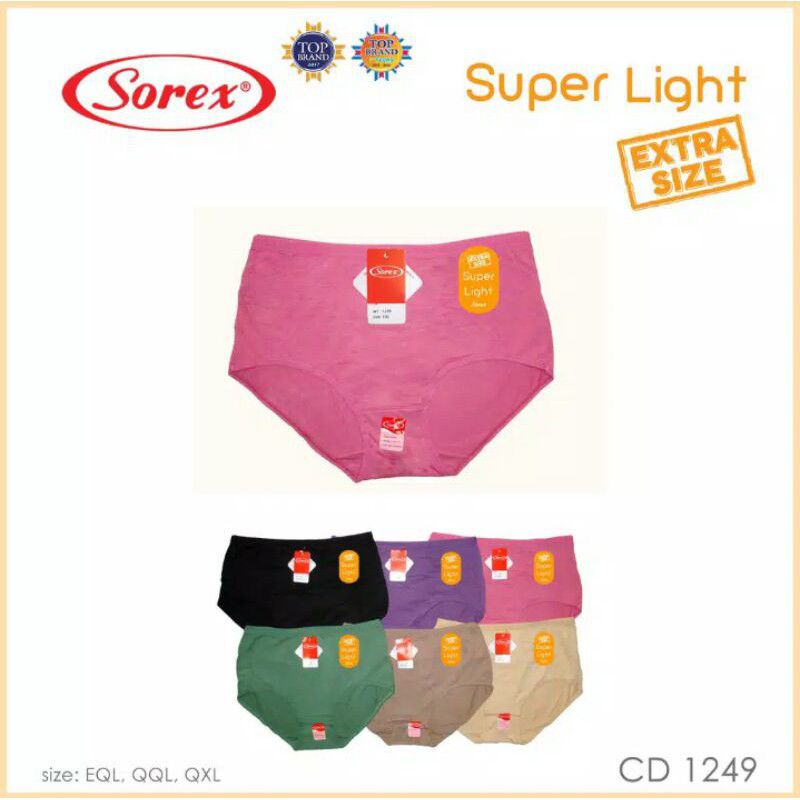 SOREX Cd Wanita Basic BIG SIZE 1249 Cotton Strech Super Light