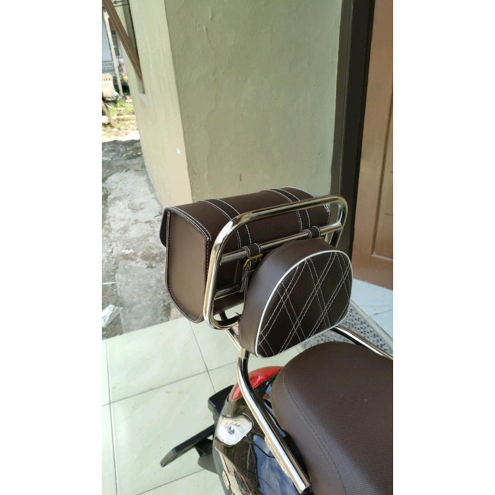 BACKRACK VESPA SILVER DAN SCOOPY