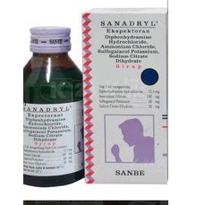 sanadryl sirup