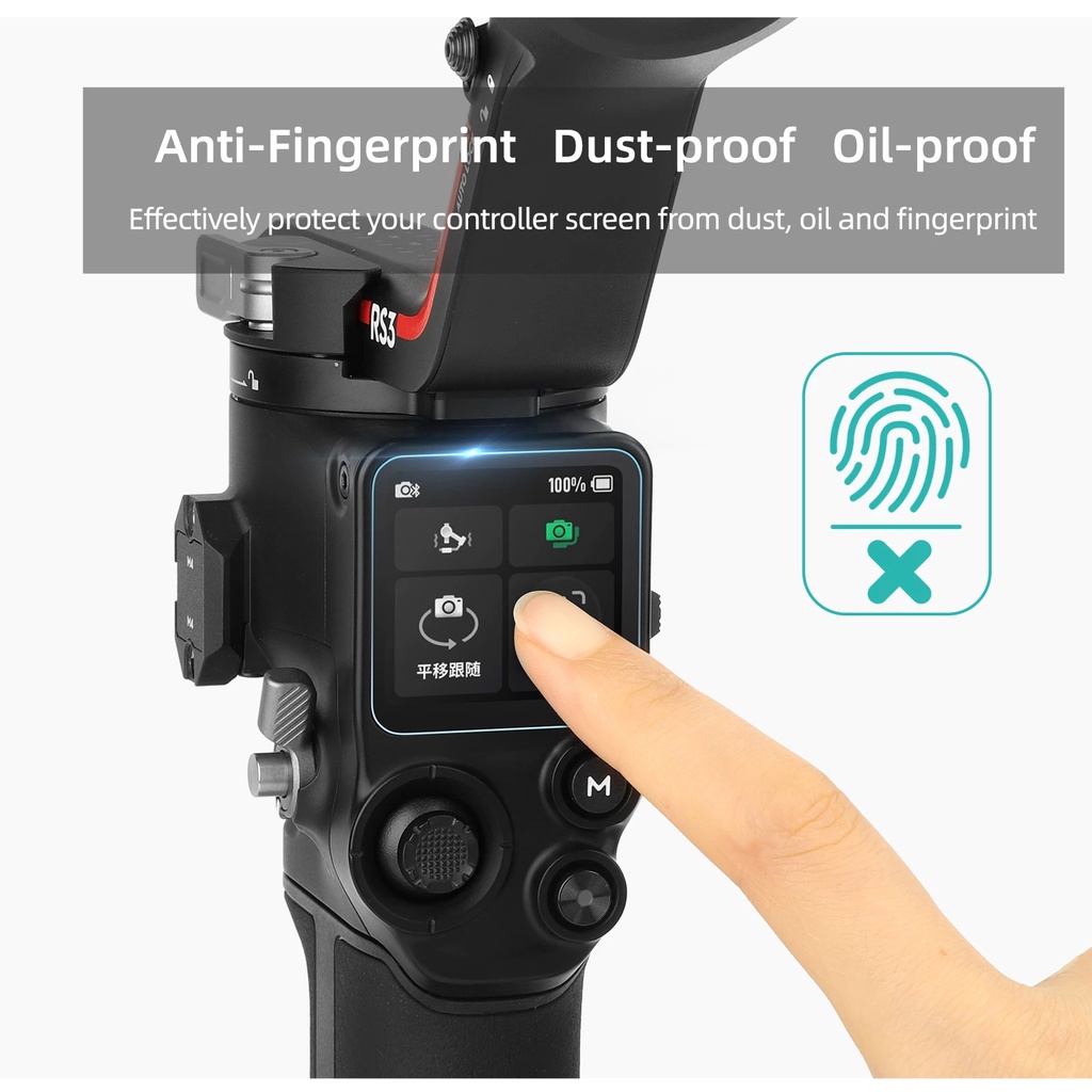 Pelindung Layar Tempered Glass 9H Ultra Tipis 0.33mm Anti Gores Untuk DJI RS 3 / RS 3 PRO