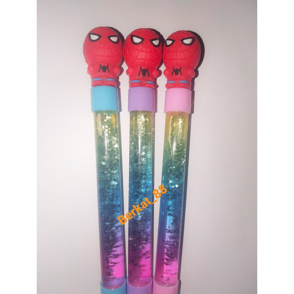 

Pulpen Gel Model Glitter Air Spiderman / Spiderman