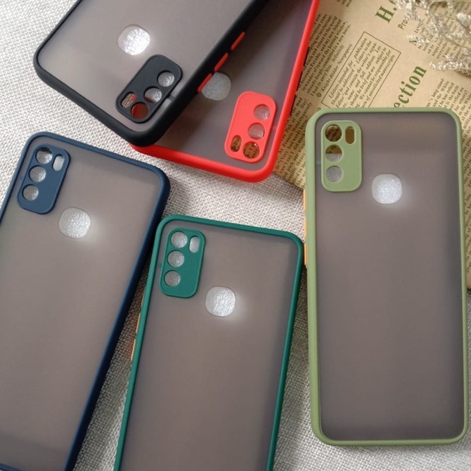 CASE MATTE INFINIX HOT 9 PLAY TRANSPARAN FUZE MACARON MY CHOICE - FA