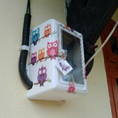 Box meteran listrik prabayar (box mesin listrik token)#50