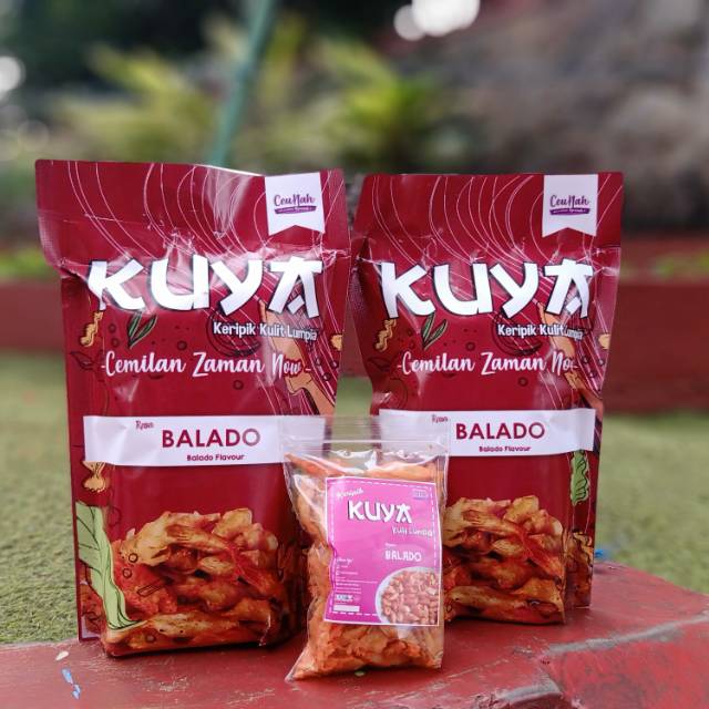 

Keripik kulit lumpia KUYA Ceunah RASA BALADO