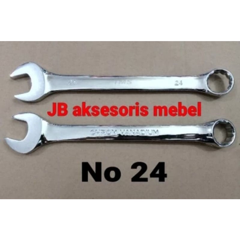 KUNCI RING PAS 24 mm CHROME VANADIUM Merk TMS