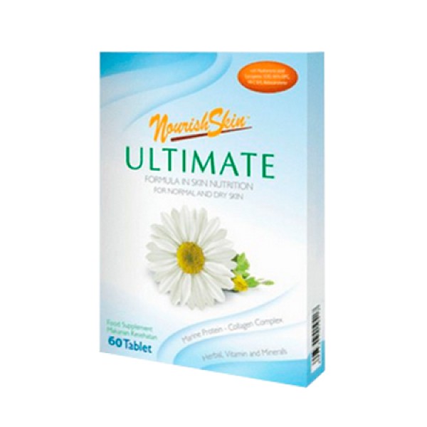 Nourish Skin Ultimate 60/30/15 Tablet / Nourish Skin Ultimate New Formula/ New Formula / Suplemen Kecantikan