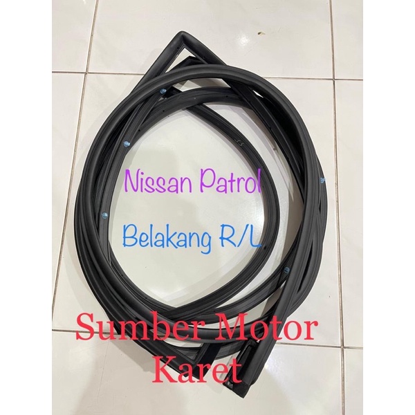 Karet Pintu Belakang Nissan Patrol Tahun 1982-1987