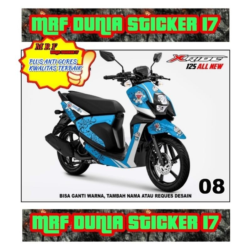 Sticker decal X Ride Full Body decal X Ride body Sticker X Ride Full body Model 08