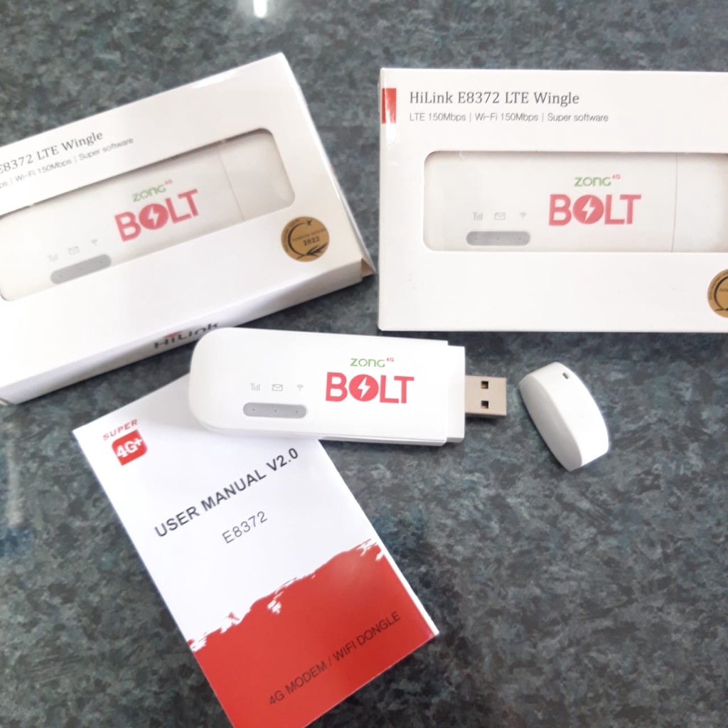 Jual Modem USB Wifi E8372 4G LTE Wingle 150 Mbps Modem Wifi Bolt E8372