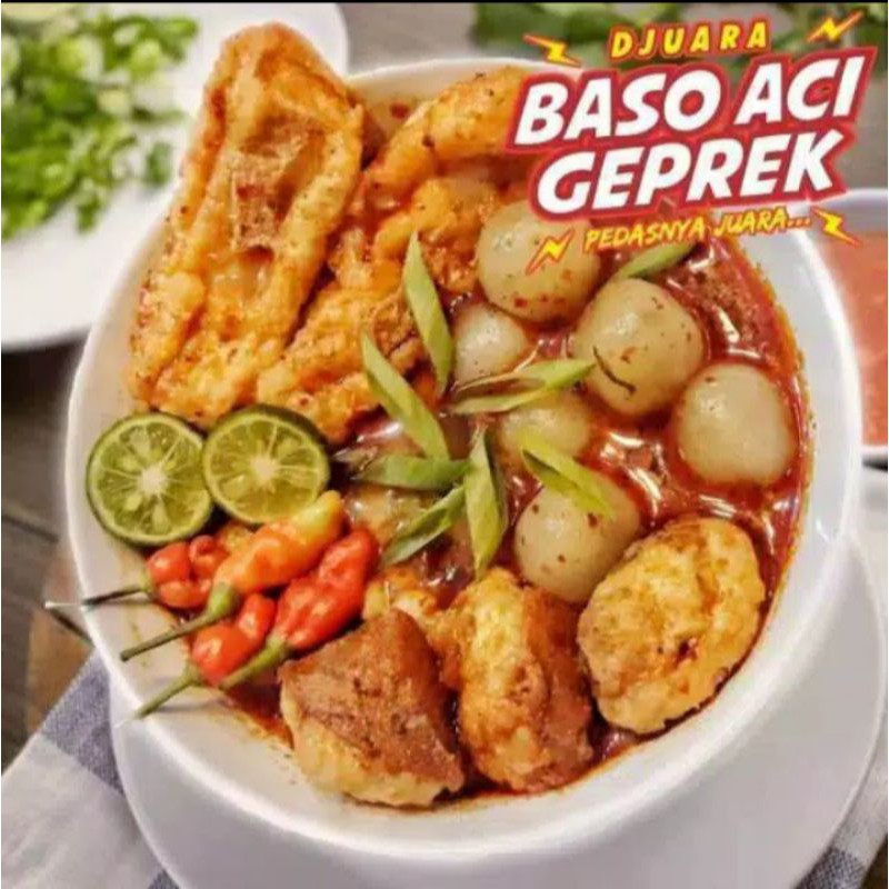 

baso aci geprek