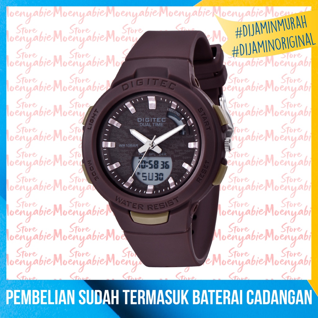 Digitec Wanita BDA 4082T / DG 3082T Original Dan Anti Air Jam Tangan Digitec Wanita-5