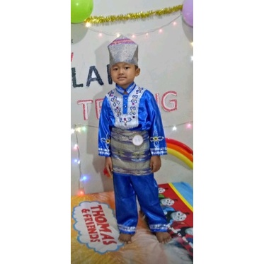 baju adat bangka belitung anak