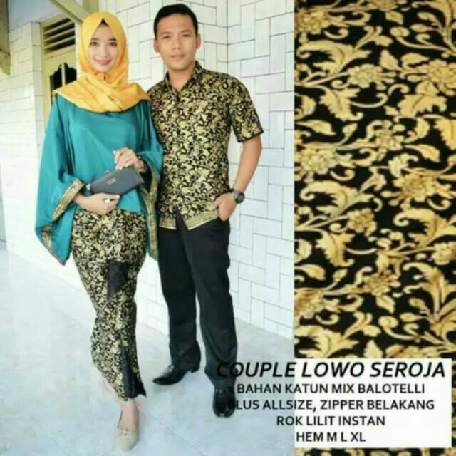 SALE couple set indrayanti sarimbit batik rnb lilit prodo kelelawar lowo plisir