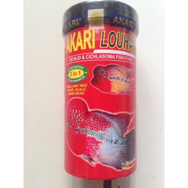AKARI LOUHAN 3 in 1 Pakan Ikan Hias Louhan