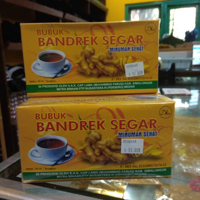 

Bubuk Bandrek Segar Netto 25 Gr / Bungkus