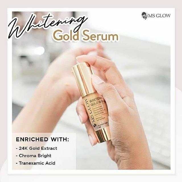 WHITENING GOLD SERUM MS GLOW