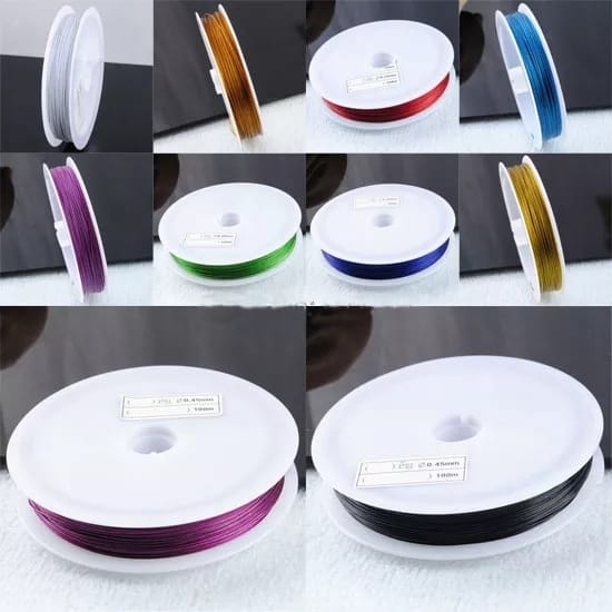 Kawat Tembaga Lentur Warna-Warni (String Cable) Harga/roll