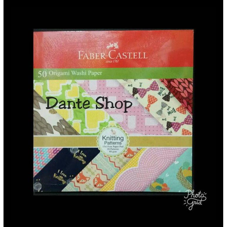 

Origami Motif Faber Castell ( 15X15Cm ) Diskon