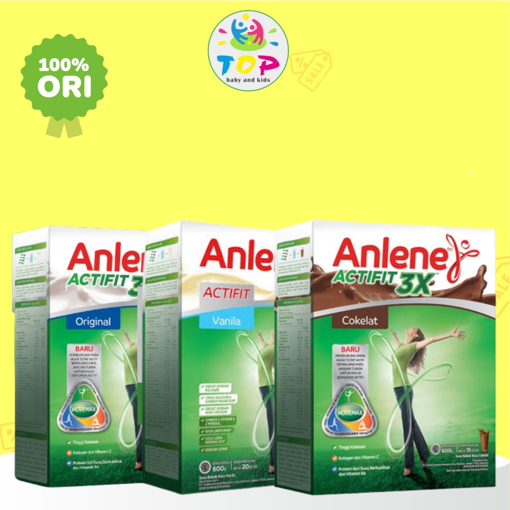 

~TOP~ ANLENE ACTIFIT COKLAT/ ORIGINAL/ VANILA 250GR/590GR