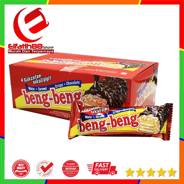 

Beng beng Wafer Coklat - Snack Enak