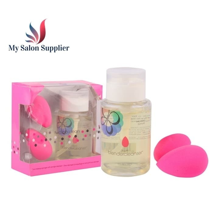 Sponge Blender Foundation Makeup isi 2   CLEANSER Spon Make Up