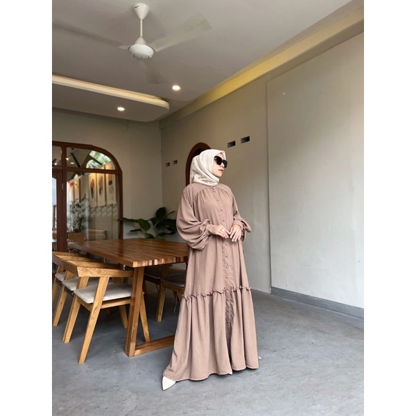 NADIFA DRESS BY IYALUNA / gamis wanita muslimah