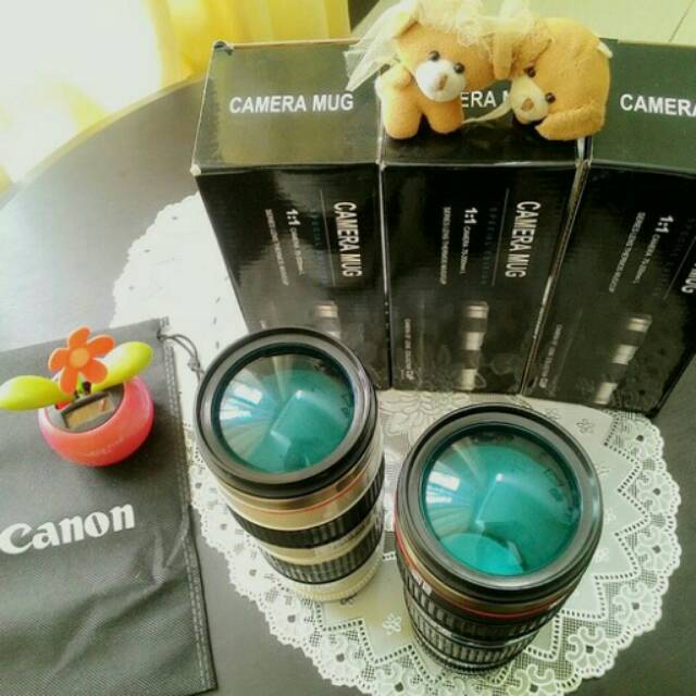 

Botol Lensa Canon 70-200mm Stainless/ Mug Lensa/ Lens Cup/ Gelas Lensa