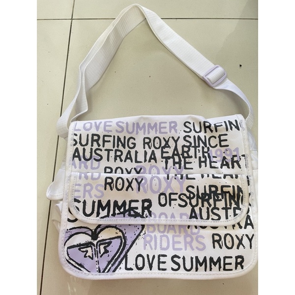 preloved tas Roxy cewek sekolah bag school