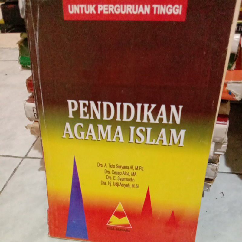

pendidikan agama Islam, utk perguruan tinggi by DRS. A. Toto suryana