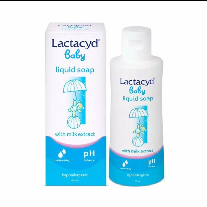 Sabun Lactacyd Baby 60 ml / Lactacyd Liquid Baby (Lactacyd Baby Liquid Soap)