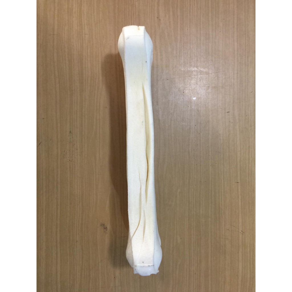 Pet Snack Tulang Gigitan Anjing Press Bone 8&quot; WHITE Per PCS