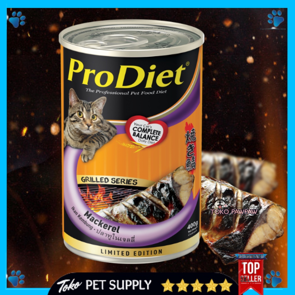 Jual Prodiet Makanan Kucing 400g Kaleng Basah Pakan Kaleng Dewasa Can