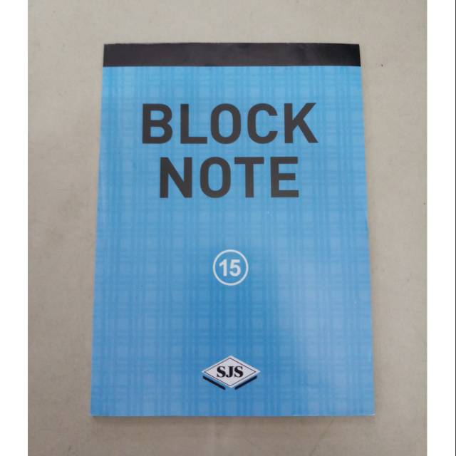 Block Note / Notebook / Buku Catatan