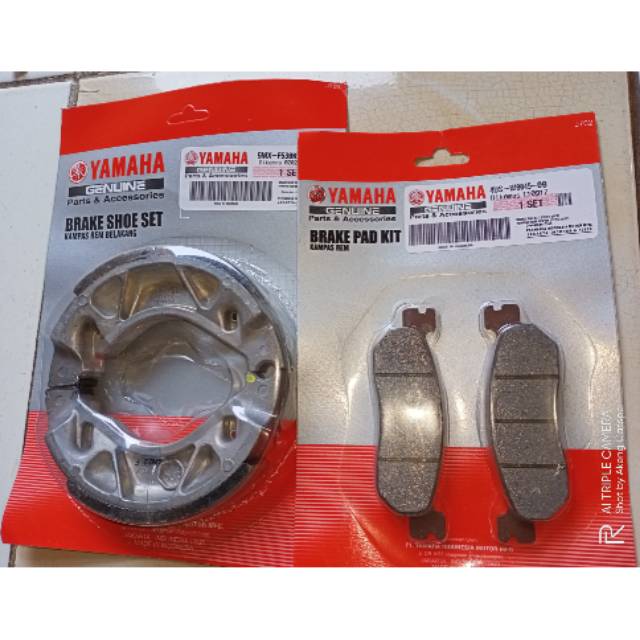 Kampas rem depan Belakang Yamaha Jupiter z Burhan /Scorpio z ori