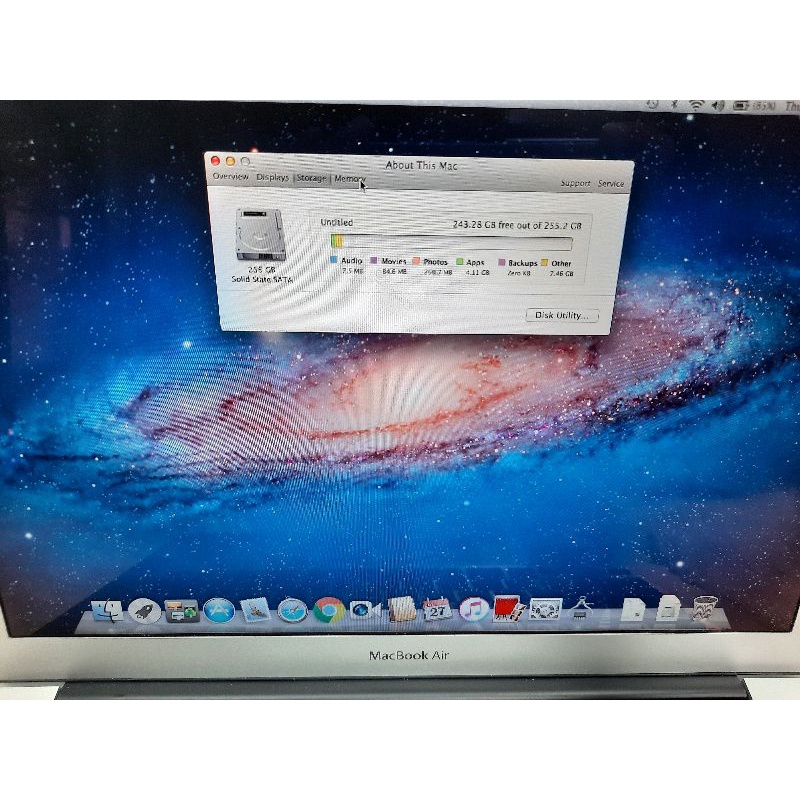 Macbook Air  Murah 2012 Core i5 Ram 4 GB SSD 256 GB Bergaransi