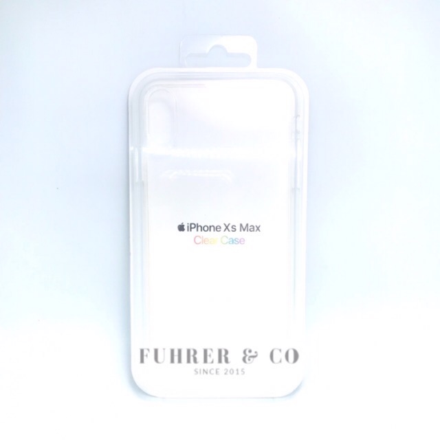 Casing Bening Clear Case iP XS Max XSMAX Original