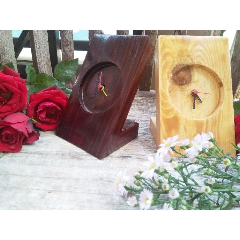 Jam beker kayu aesthetic