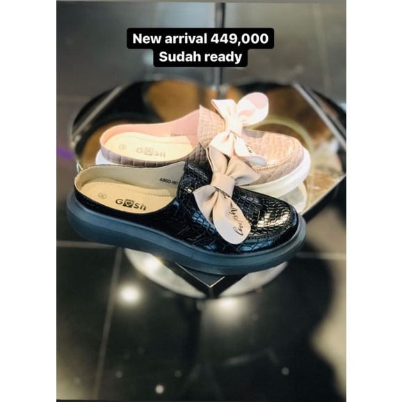 Gosh sandal selop  new collection 449.000