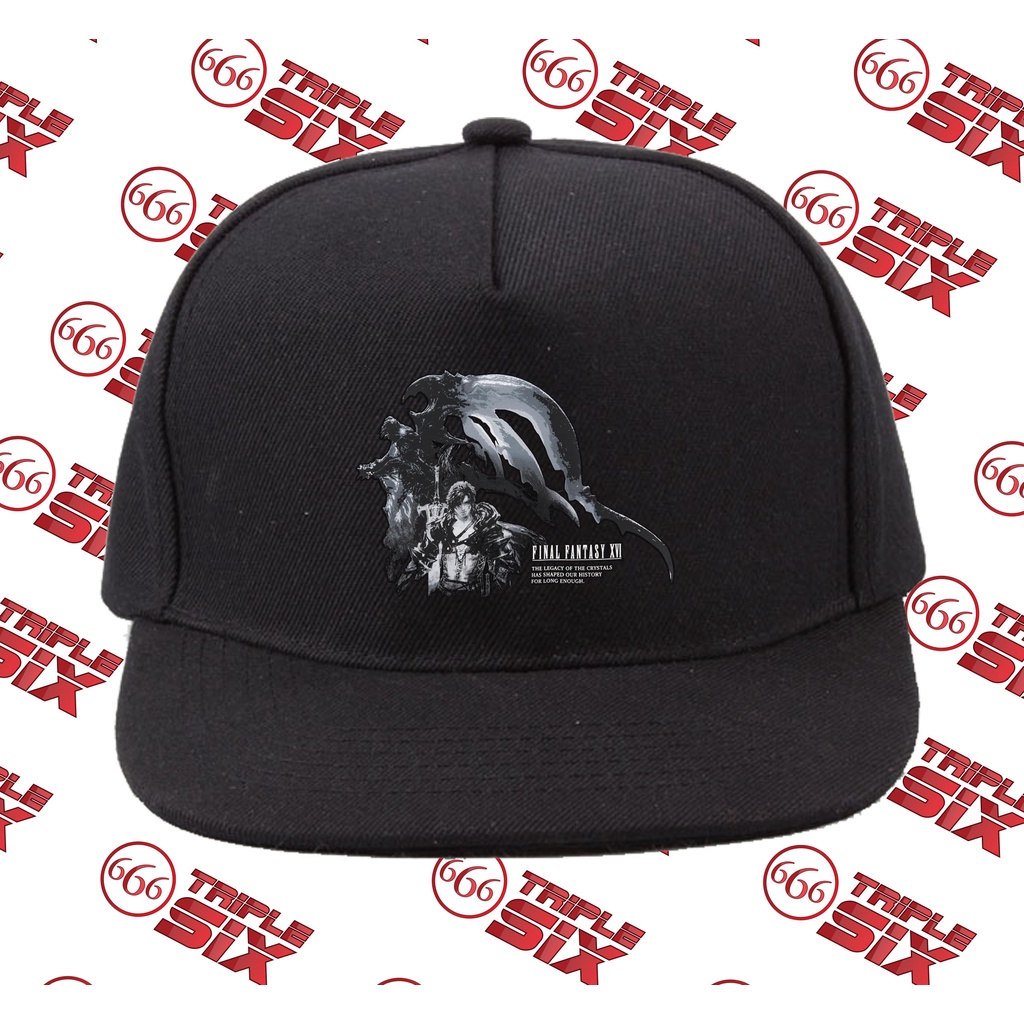 Topi Snapback Cotton Final Fantasy XVI 35th Anniversary