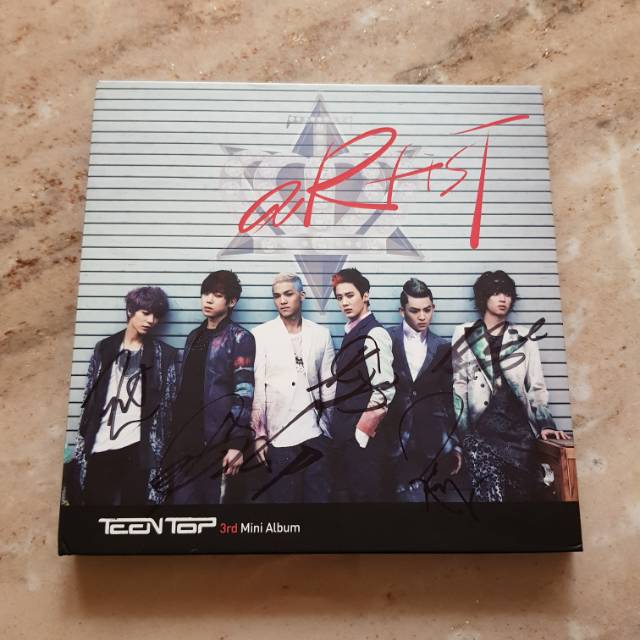 TEEN TOP - ARTIST SIGNED ALBUM