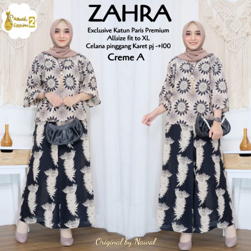 zahra set batik/setelan batik wanita/pakaian wanita/baju muslim