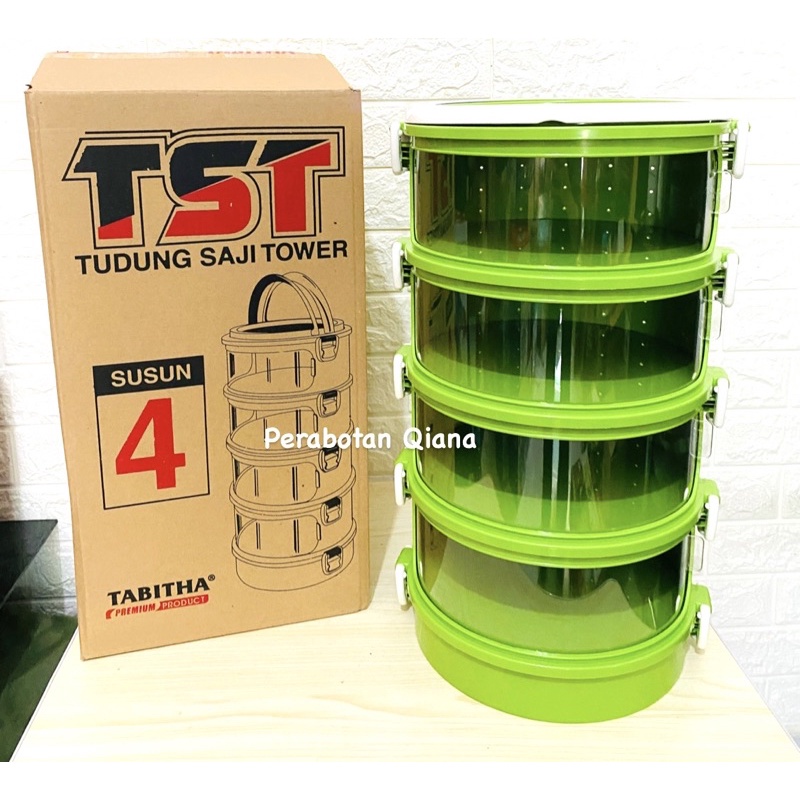 Tudung saji susun 4 tudung saji tower Tabitha bahan super tebal