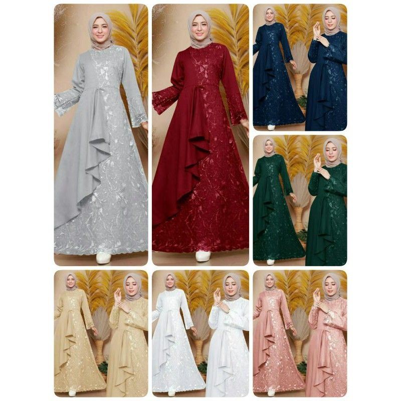 GAMIS ZOLANA / MX ZOLANA / GAMIS BRUKAT / MAXI BRUKAT / GAUN MUSLIM /GAUN PESTA / GAUN MUSLIM