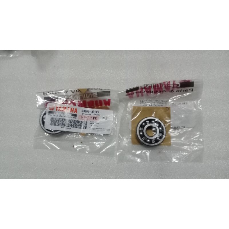 Lahar Bearing Asli Ukuran 6301 Yamaha 93306-351Y5