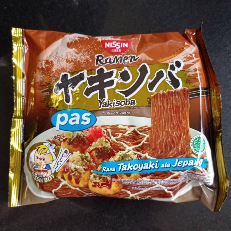 

NISSIN RAMEN PAS TAKOYAKI ALA JEPANG 78gr - MIE RAMEN GORENG HALAL