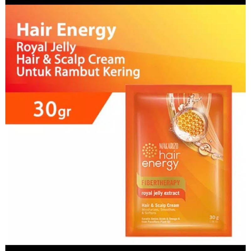 MAKARIZO HAIR ENERGY CREAMBATH CREAM 30gr