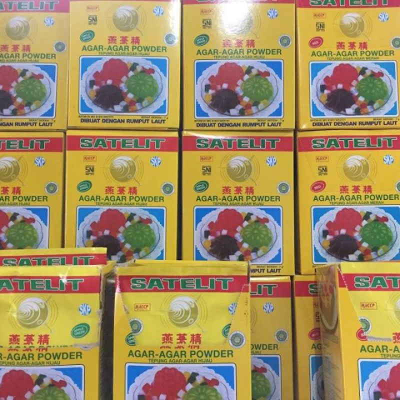 

agar2 satelit merah/hijau 7gram
