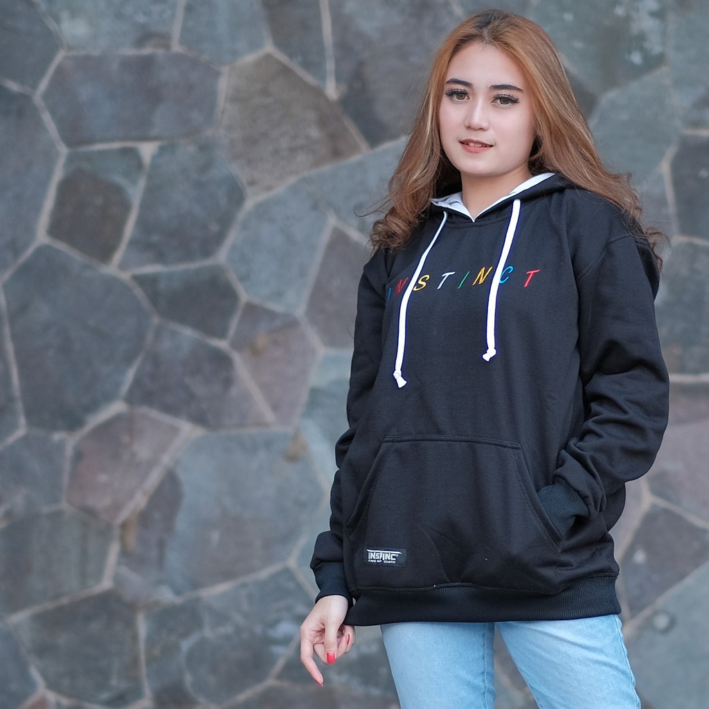 INSTINCT JAKET SWEATER HOODIE  RAINBOW