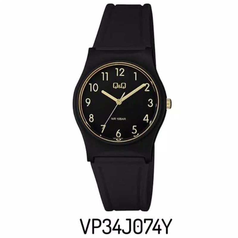 Q&amp;Q ORIGINAL QQ ORI QNQ VP34 RUBBER BAND LADY WATCH VP34J075Y - 080Y